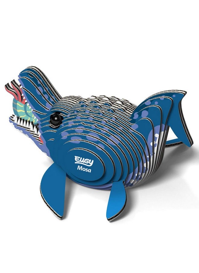 Mosasaurus Dinosaur 3D Puzzle, 25 Piece Eco-Friendly Educational Toy Puzzles For Boys, Girls & Kids Ages 6+