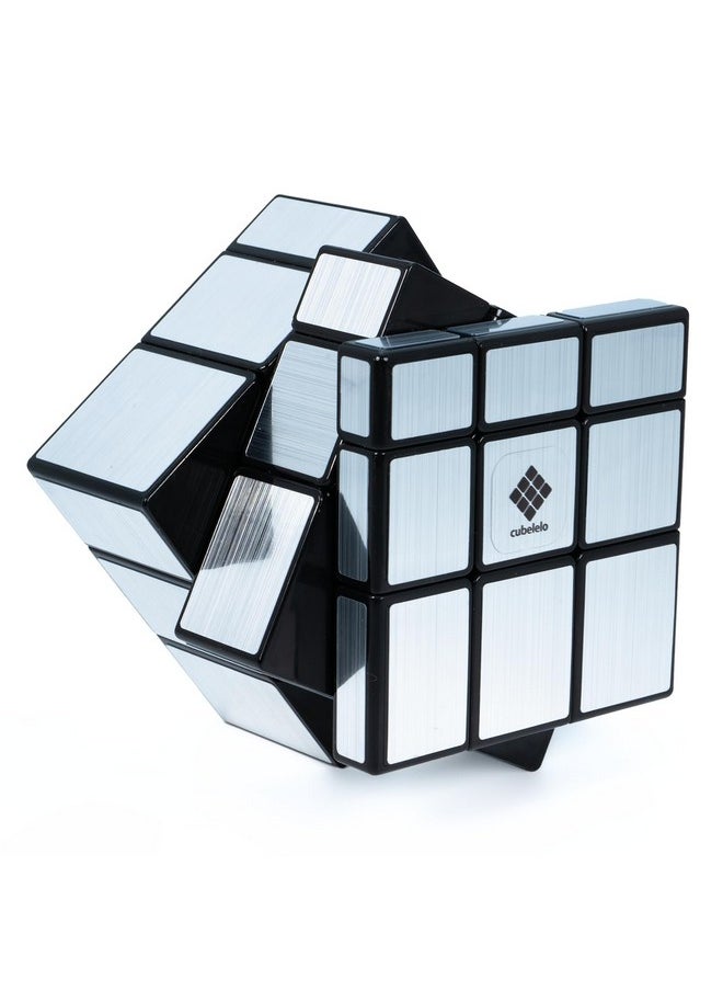 Drift 3X3 Mirror (Silver) Magic Speed Cube | Speedy Stress Buster Brainstorming Puzzle | Ideal For Kids & Adults | High-Performance Bump Cube