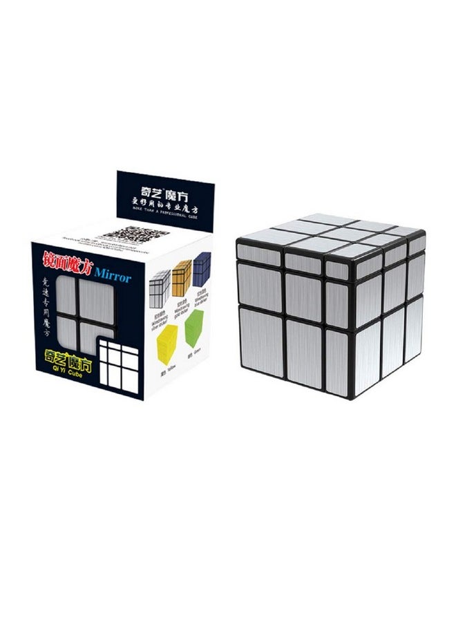 Qiyi Silver Mirror Cube 3X3 High Speed Magic Puzzle Cube