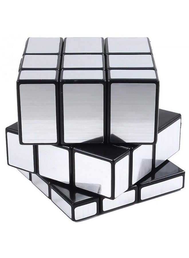 Qiyi Silver Mirror Cube 3X3 High Speed Magic Puzzle Cube