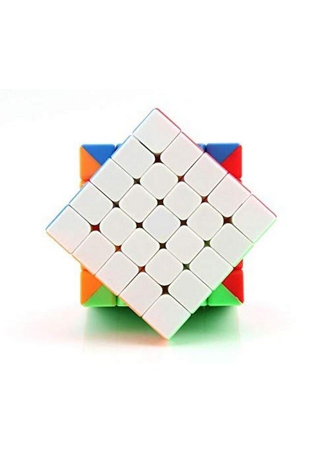 Moyu Meilong 5 5X5 High Speed Stickerless Magic Puzzle Cube Toy,Multicolor, Teen