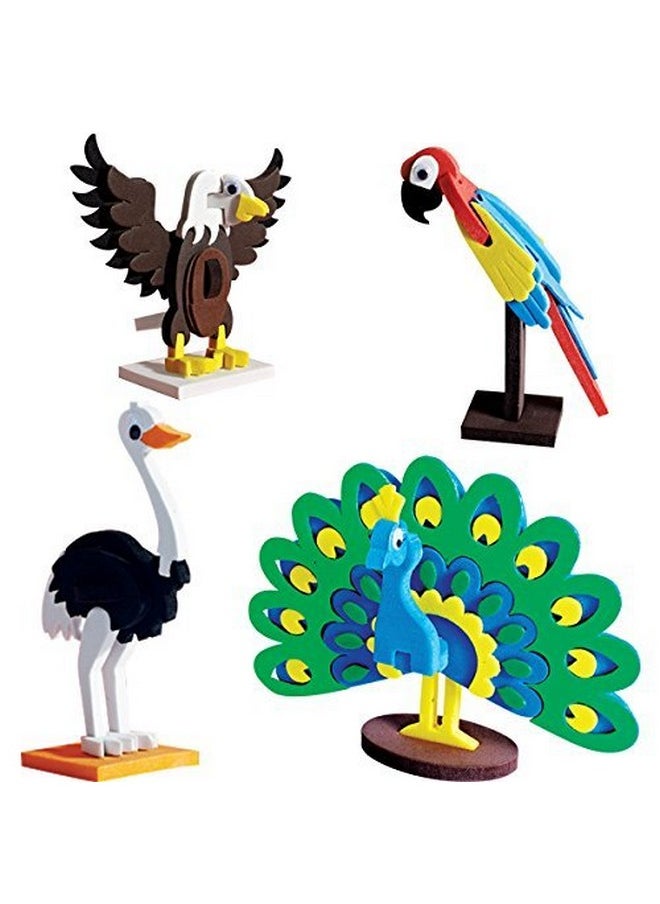 Mapology Birds Around The World | Make 13 Miniature Models| 3D Puzzle For Kids | Birthday Gift For Girls & Boys | Educational Toys For 5,6,7,8,9 Years