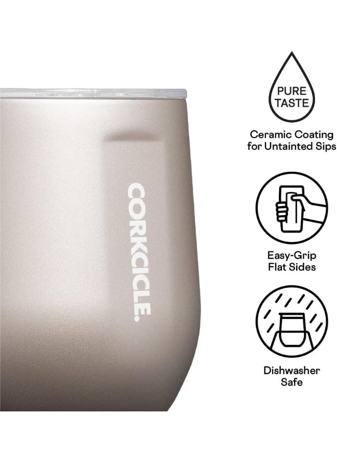 Corkcicle Pure Taste Oat Milk Insulated Stemless, 350 ml