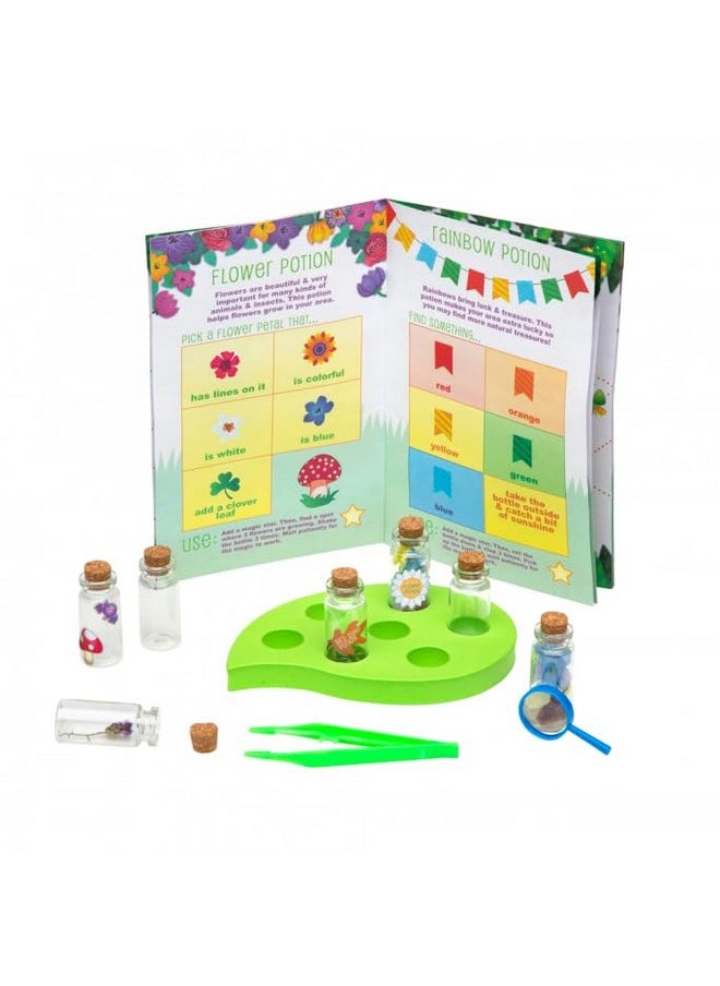 Craft-Tastic Scavenger Hunt Potions - Nature Diy Craft Kit - Create Magical Nature Potions - Makes 7 Potions - Comes With Recipe Book - Ages 4+ With Adult Help