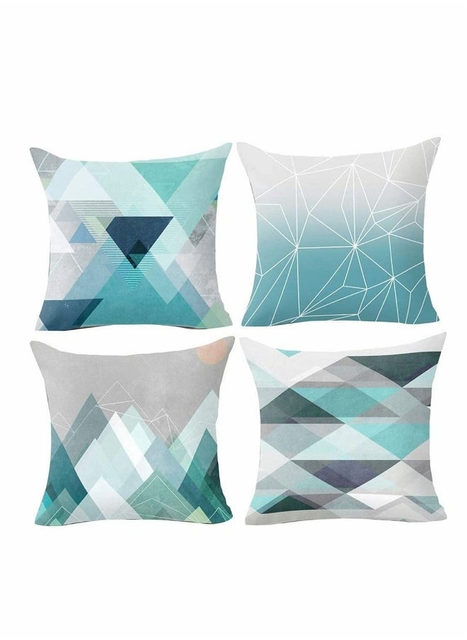 4PCS Pillows Set Sofa Cover Modern Decorative Pillowcases Home Cushion