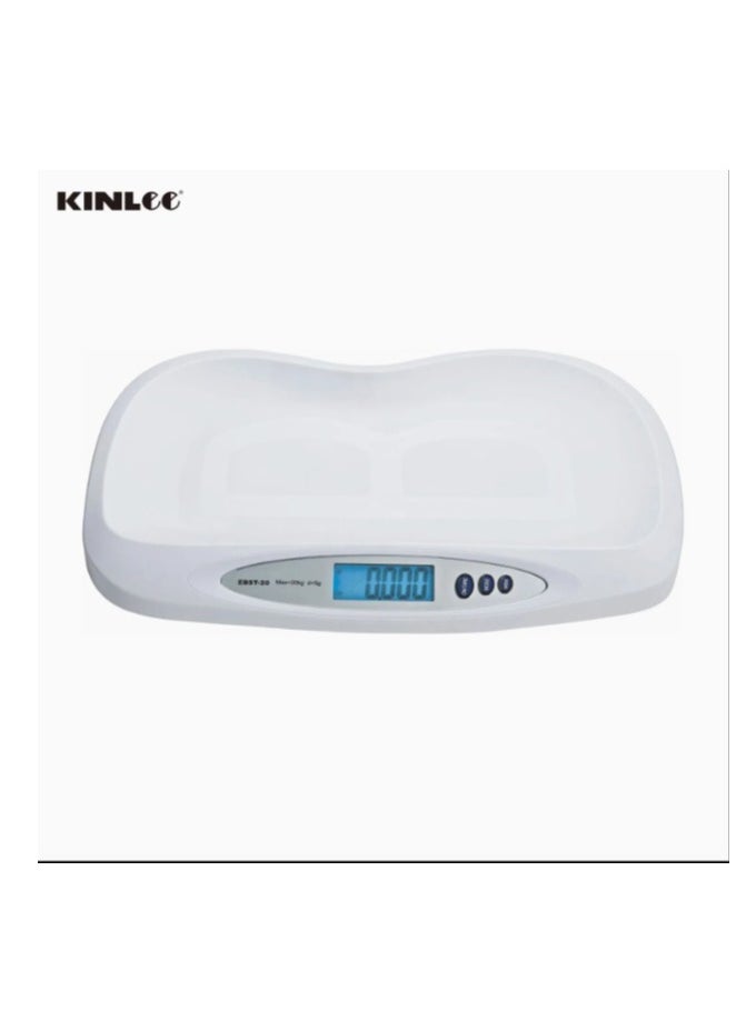 Kinlee Digital Electronic Household Baby Infant Weighing Balance 20kg Scale