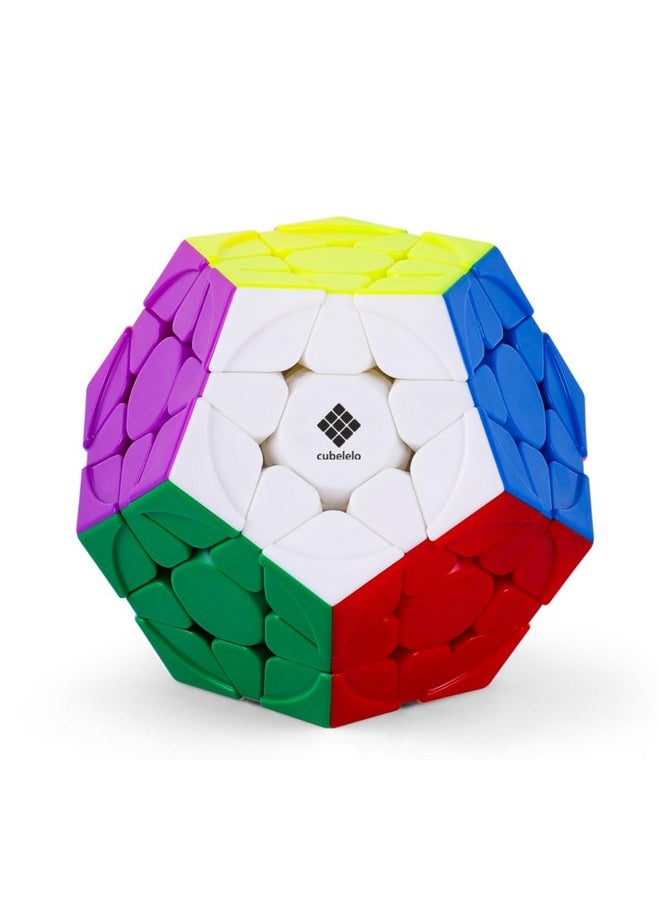 Drift Megaminx V2 Cube (2024 New Improved Version) | 12-Sided Fun And Challenging Puzzle With Ridge Design | Smooth Turning Dodecahedron | Perfect For Speed-Cubing | Ideal For Kids & Adults