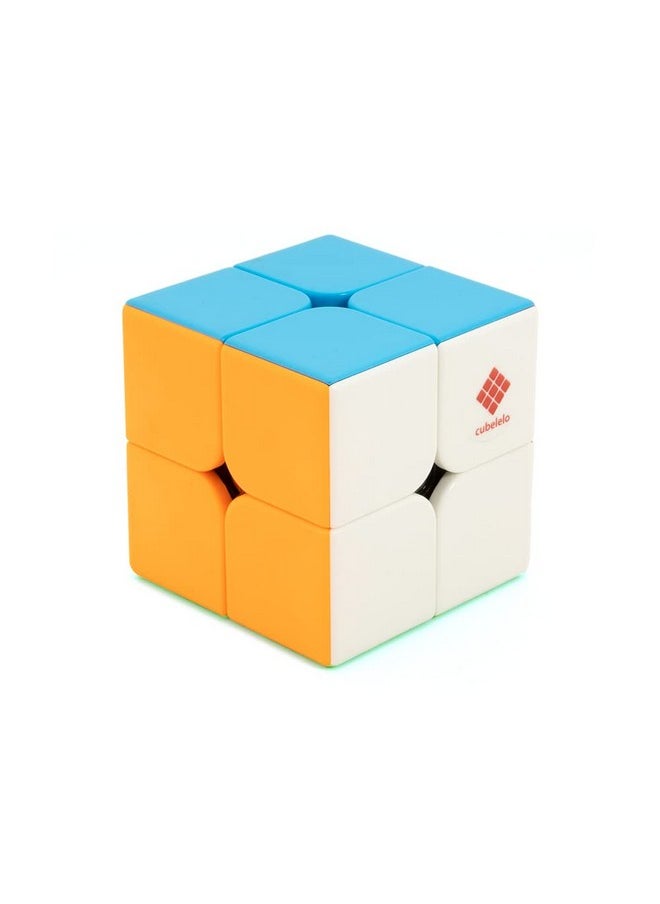 Drift 2M 2X2 Magnetic Stickerless Speedcube | Premium Multicolor Puzzle Cube For Kids & Adults | Ideal For Speedcubing, Brainstorming, And Mental Development | (Smooth & Fast Turns)