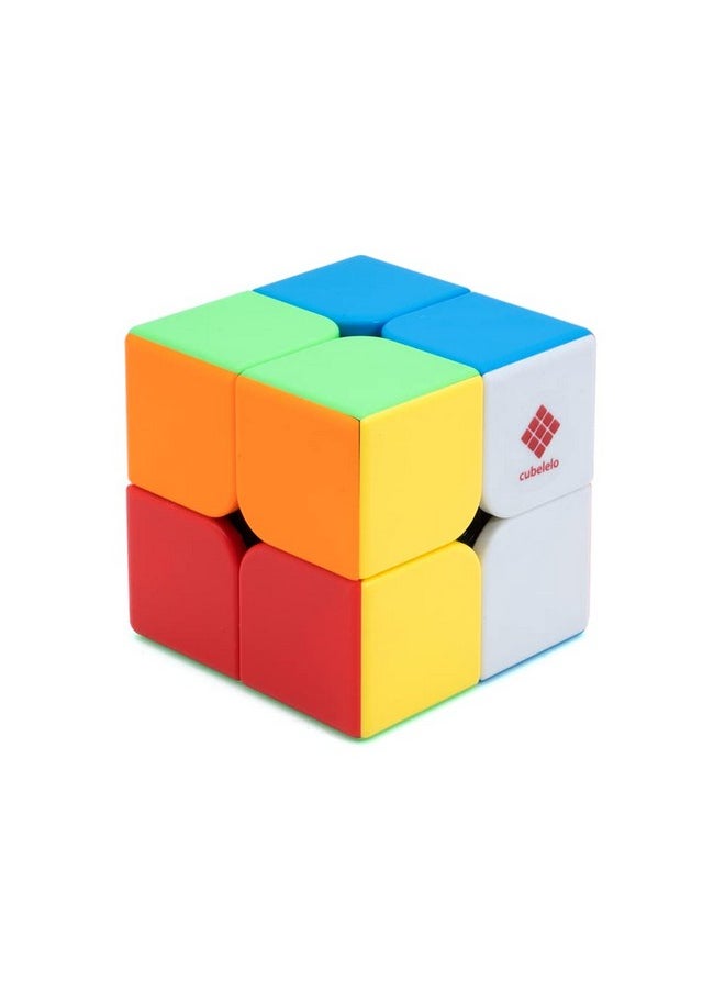 Drift 2M 2X2 Magnetic Stickerless Speedcube | Premium Multicolor Puzzle Cube For Kids & Adults | Ideal For Speedcubing, Brainstorming, And Mental Development | (Smooth & Fast Turns)