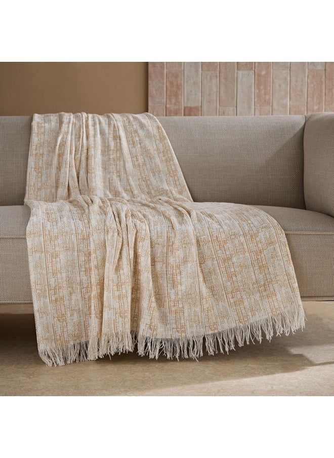 Nomadic Lux Blanket Stitch Throw 170 x 130 cm