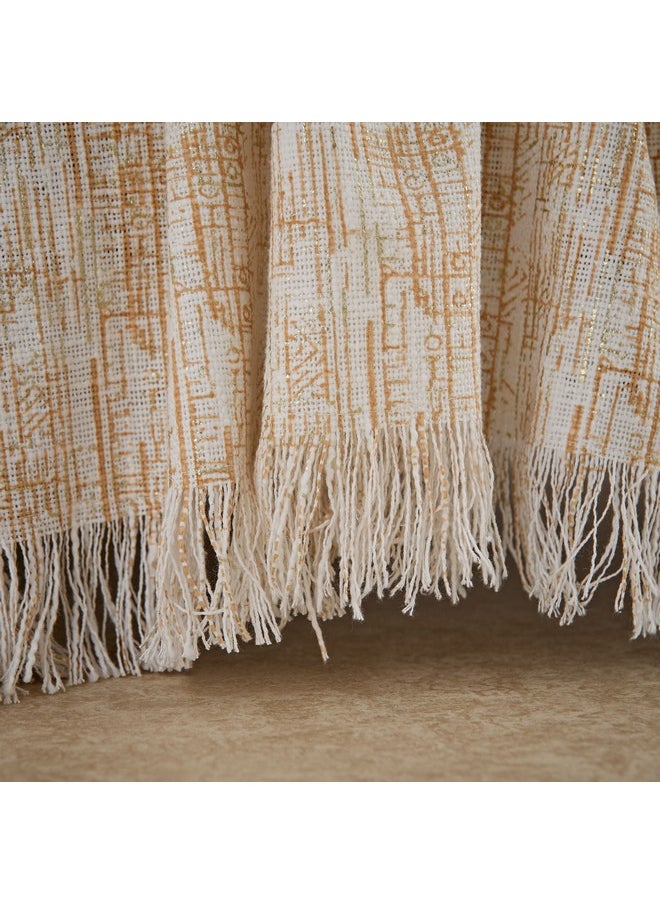 Nomadic Lux Blanket Stitch Throw 170 x 130 cm