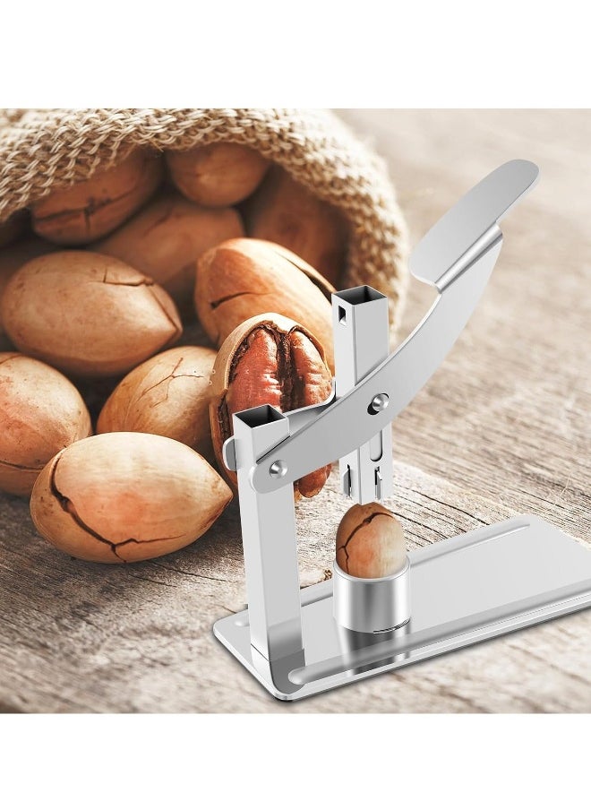 Chestnut Clip Nut Cracker, Heavy Duty Chestnut Opener with Non-Slip Handle, Stainless Steel Chestnut Peeler Kitchen Tools for Nut Walnut Chestnut