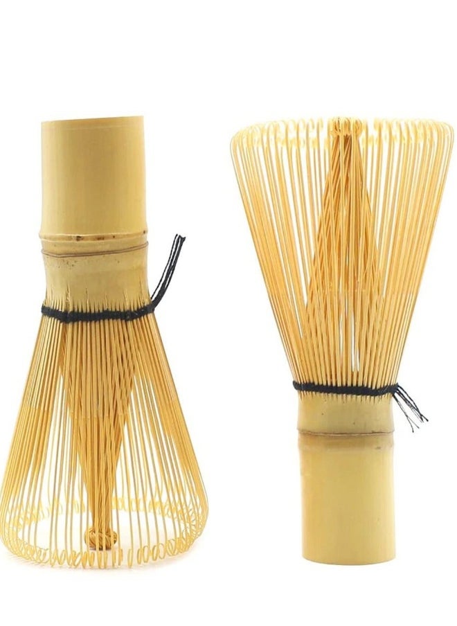 Matcha Tea Whisk Set,Hand-Washed Tea Brush,Matcha Bamboo Whisk Tools,Tea Tools Fringe Kitchen Matcha Bamboo Brush