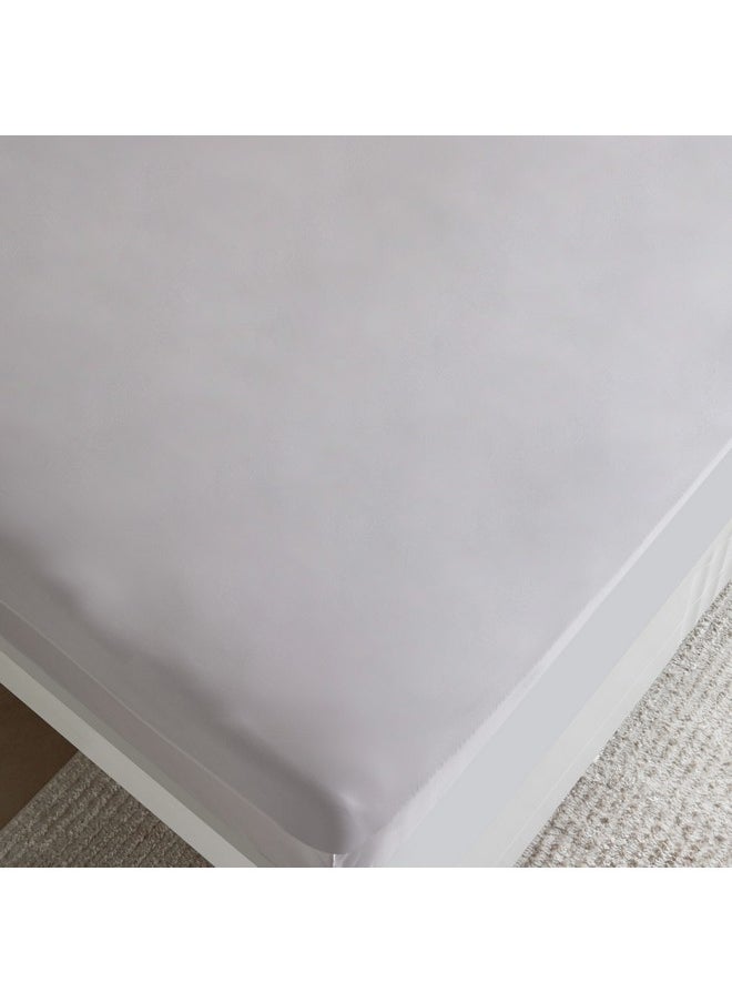 Purely Percale 300 TC Super King Fitted Sheet 200 x 200 x 40 cm