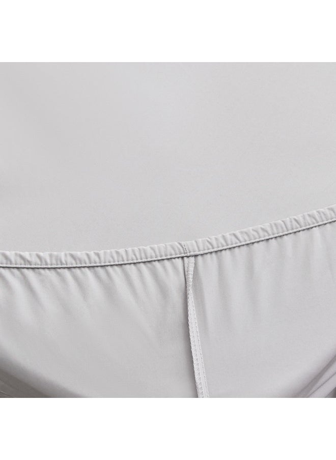 Purely Percale Twin Fitted Sheet 120 x 200 x 40 cm