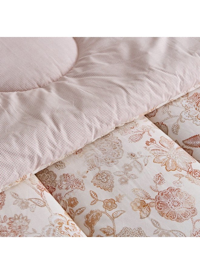 Madison Florsy 3-Piece Cotton Printed Twin Comforter Set 220 x 160 cm