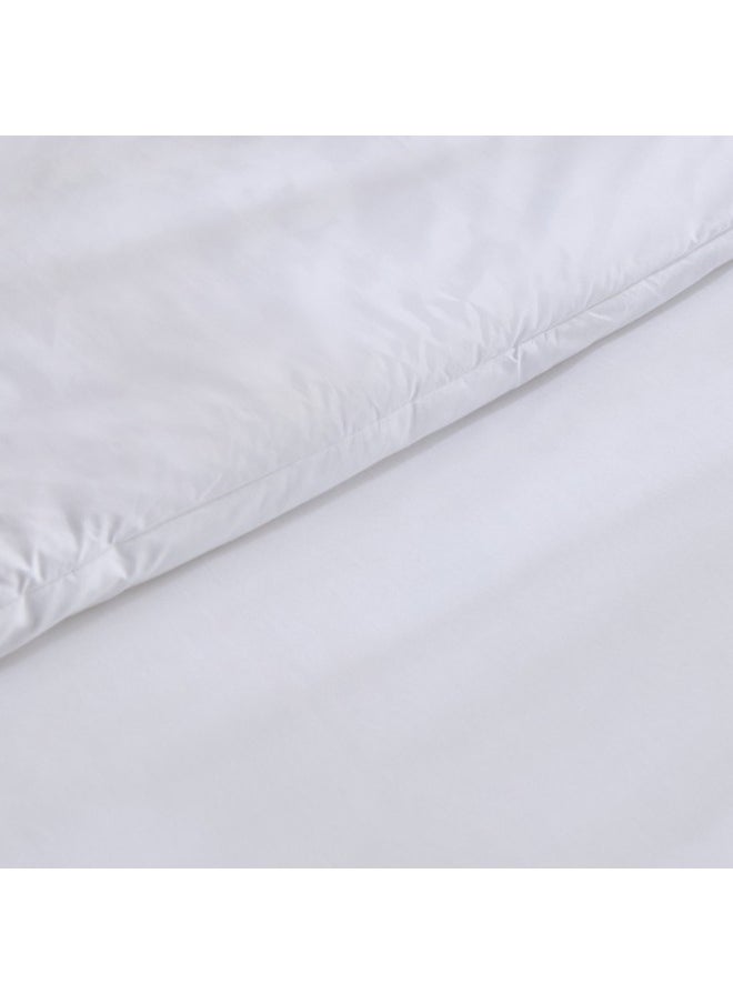 White Haven Linen Broad Border 5-Piece King Comforter Set 220 x 240 cm