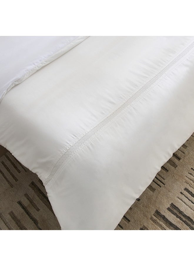 White Haven Broad Lace Border 5-Piece King Comforter Set 220 x 240 cm