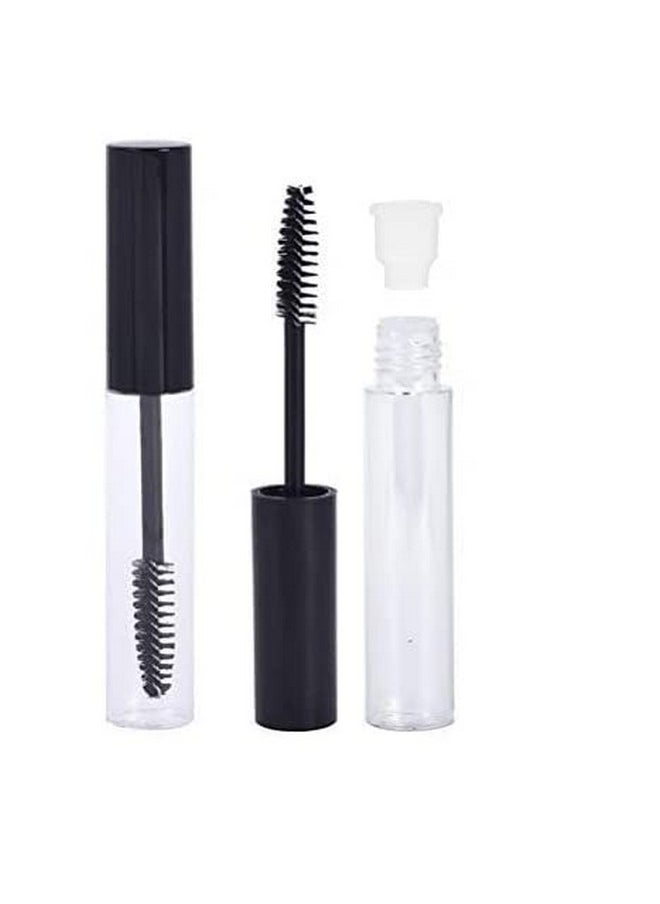 2Pcs 10Ml Empty Mascara Tube With Eyelash Wand, Eyelash Cream Container Bottles Transfer Pipettes For Applying Castor Oil And Diy Cosmetics 2 Pcs