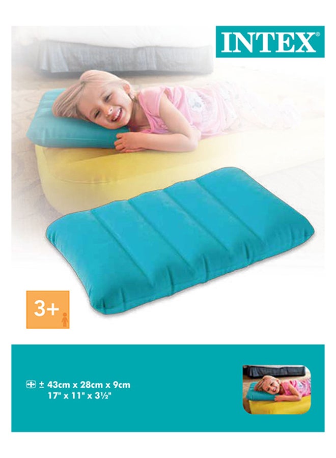 1 Piece Kidz Pillow Assorted - Color May Vary Microfiber Yellow/Blue 43x28x9cm