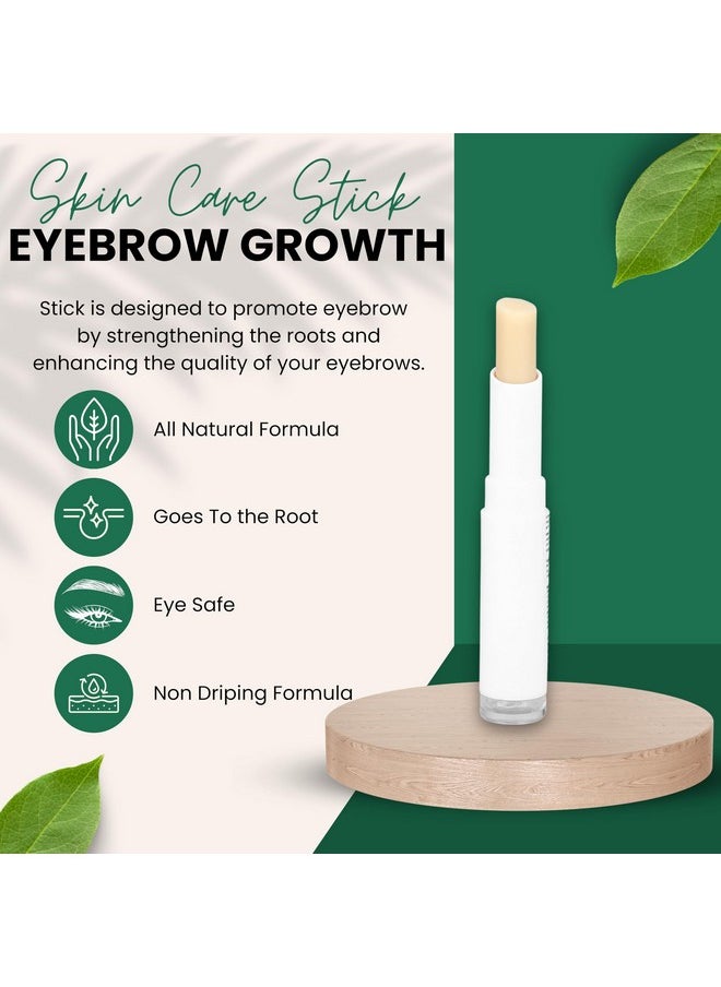 Combo Pack Eye Denser Growth Stick & Under Eye Repair Stick | Grow Fuller & Thicker Eyelashes | Under Eye Cream Stick For Dark Circles | Women & Men Skin Care 3Gm.