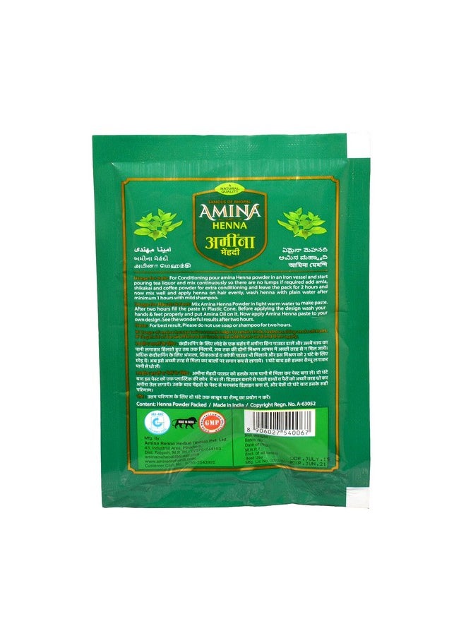 Herbal Henna Mehndi Powder Green,500 G (Pack Of 20)