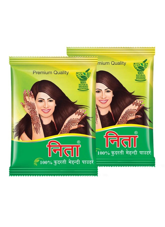 Natural Mehendi Powder 500Gm (Pack Of 2)