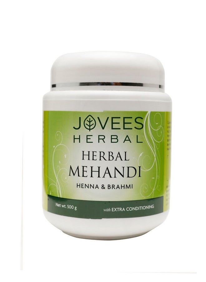 Herbal Mehandi/Henna Powder | With Amla, Shikakai & Brahmi Powder | For Extra Conditioning | Control Hair Fall & Repairs Damaged Hair 500G