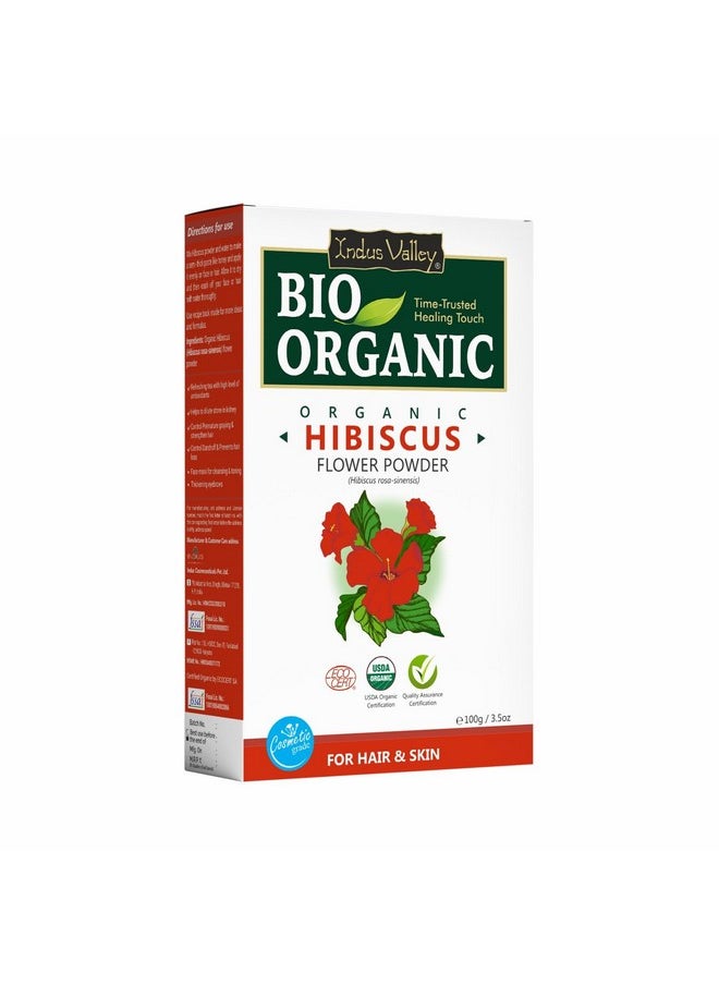 Bio Organic Natural And Pure Fenugreek Powder (Methi Powder) With Hibiscus Powder | Hibiscus Rosa-Sinensis For Skin Care & Hair Care (100G*2=200G)
