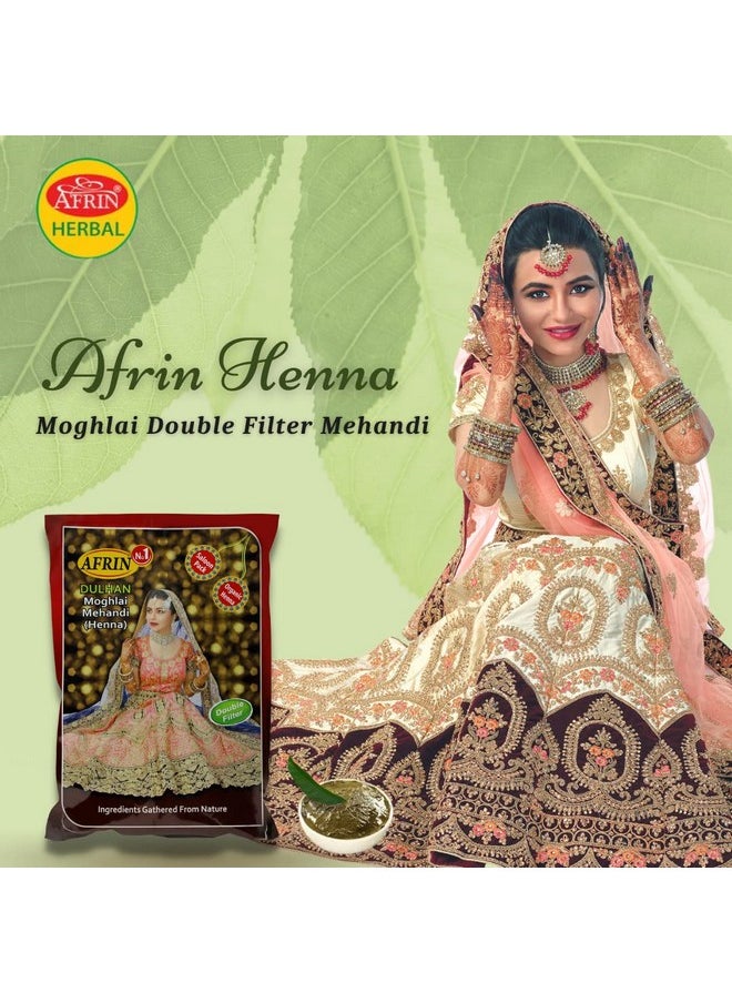 Organic Henna Double Filter Dulhan Mughlai Mehandi (1 Kg)