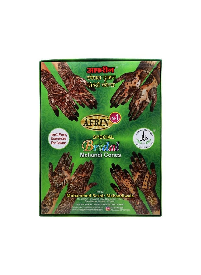 Henna Bridal Mehandi Cone Pack Of 12 (40Gm Each)