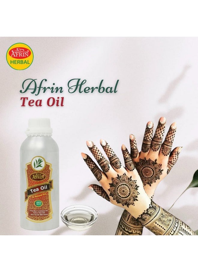 Henna Mahendi Tea Oil For Making Mahendi Cones - 200 Ml