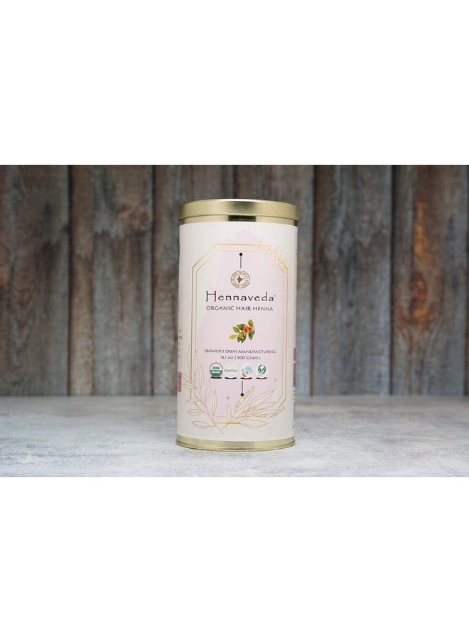 Hair Henna Powder 400G With Hair Dye Brush, Gloves And Shower Cap