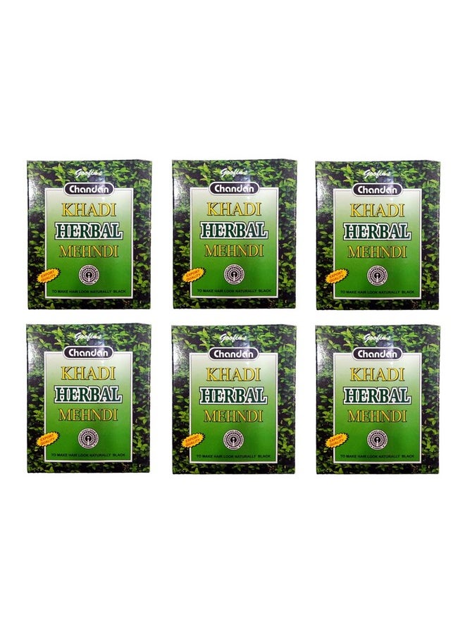 Herbal Black Mehndi, 80 G (Pack Of 6)