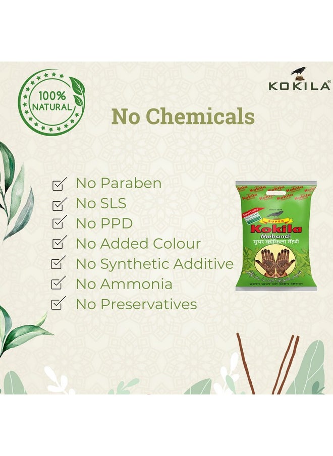 100% Organic Natural Conditioning Henna/Mehandi Powder, No Chemicals, Combat Dandruff - 400Gm