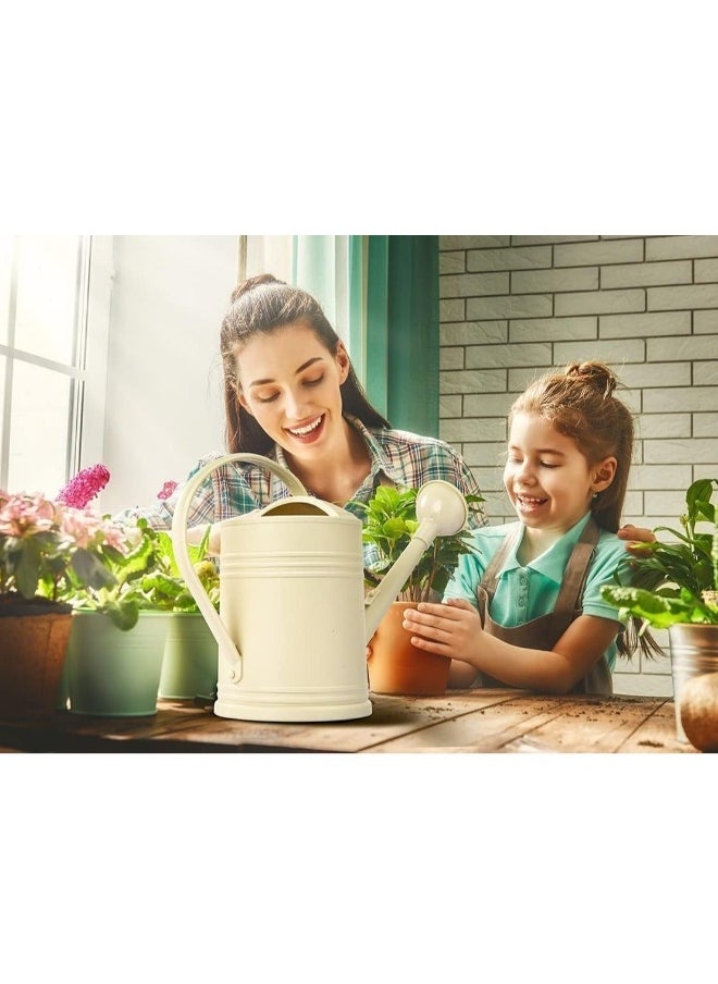 Watering Can for Indoor Plants, Small Long Spout with Sprinkler Head for Flower Outdoor House Plants Garden Flower 1/2 Gallon