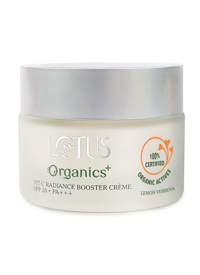 Vitamin - C Radiance Booster Cream| Lemon Verbena|Illuminated Skin|Spf 20 Pa+++ |50Gm