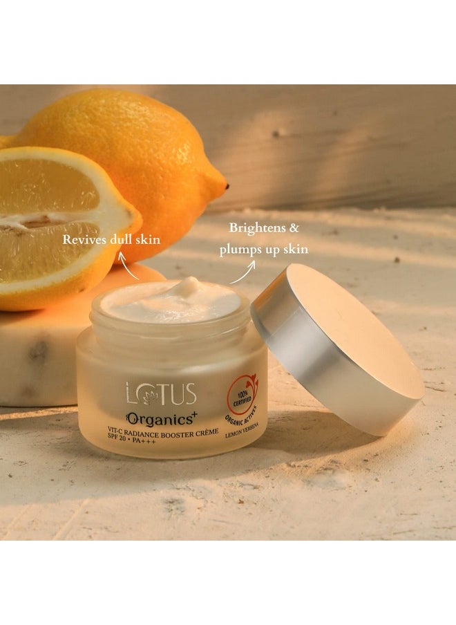 Vitamin - C Radiance Booster Cream| Lemon Verbena|Illuminated Skin|Spf 20 Pa+++ |50Gm