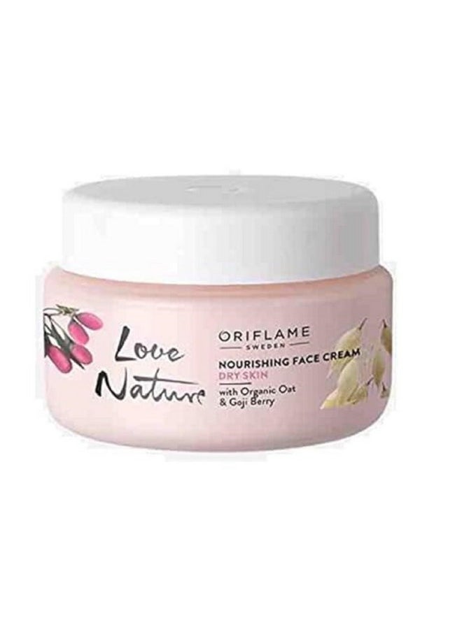 Nourishing Face Cream With Organic Oat & Goji Berry