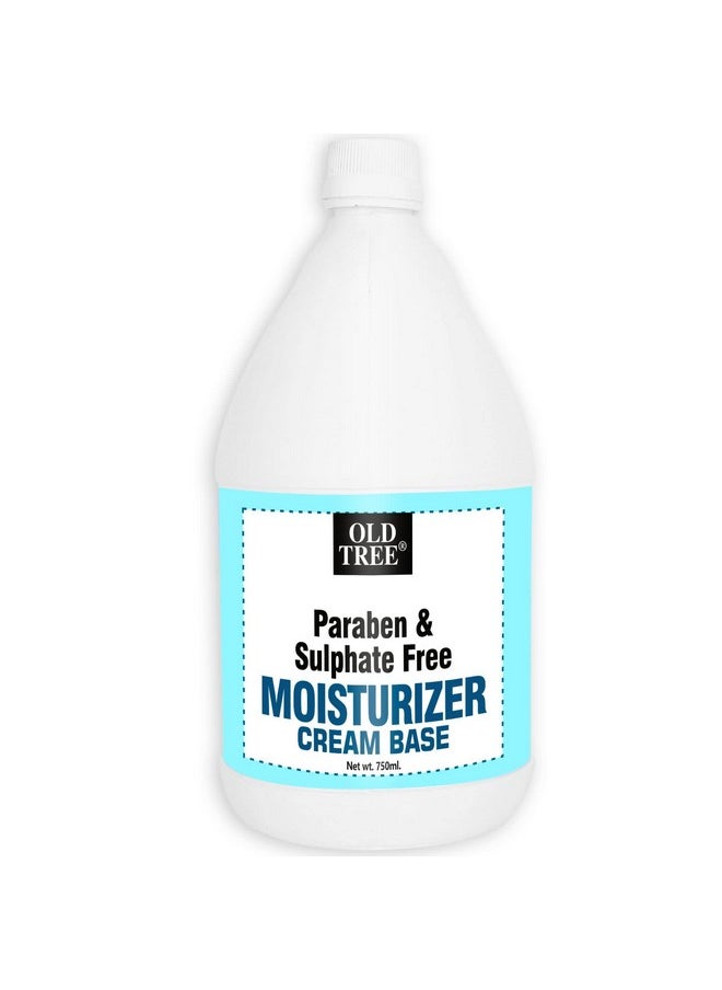 Moisturizer Cream Base For Making Cream | Versatile Face Moisturizer For Women And Men | Sulphate And Paraben Free - Moisturizer For Dry, Oily - 750 Ml