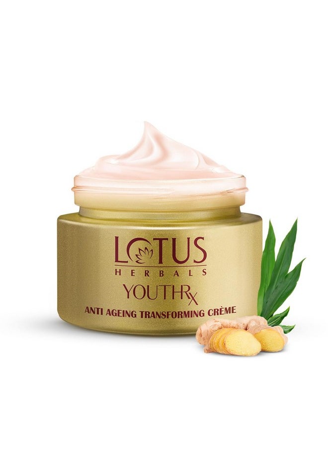 Youth Rx Anti-Aging Skin Care Range Lotus Herbals Youth Rx Anti-Aging Transforming Cream Spf 25, Pa +++- 50G, As Shown Picture (Lhr419050)