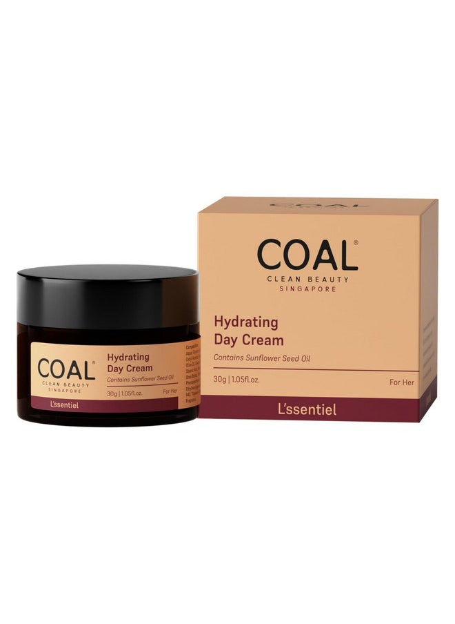 Hydrating Day Cream With Hyaluronic Acid & Cocoa-Shea Butter | Moisturizes & Hydrates Skin | Women | All Skin Types | 30G