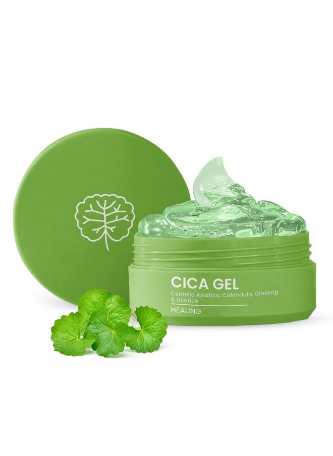 Cica Gel With Centella Asiatica, Calendula, Ginseng & Licorice, For Oily, Acne Prone Skin & Sensitive Skin Type -100Gm (New Packaging)