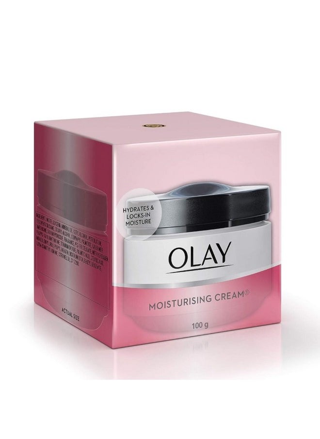 Moisturising Cream | Hydrates And Locks In Moisture | Light Weight And Non Greasy | Normal, Oily, Dry & Combination Skin L 100G