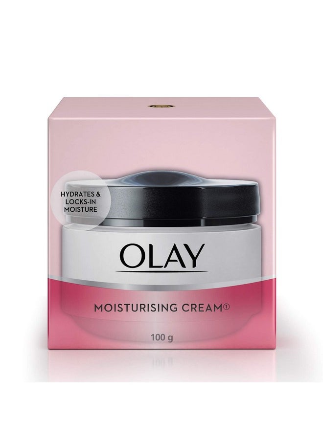 Moisturising Cream | Hydrates And Locks In Moisture | Light Weight And Non Greasy | Normal, Oily, Dry & Combination Skin L 100G