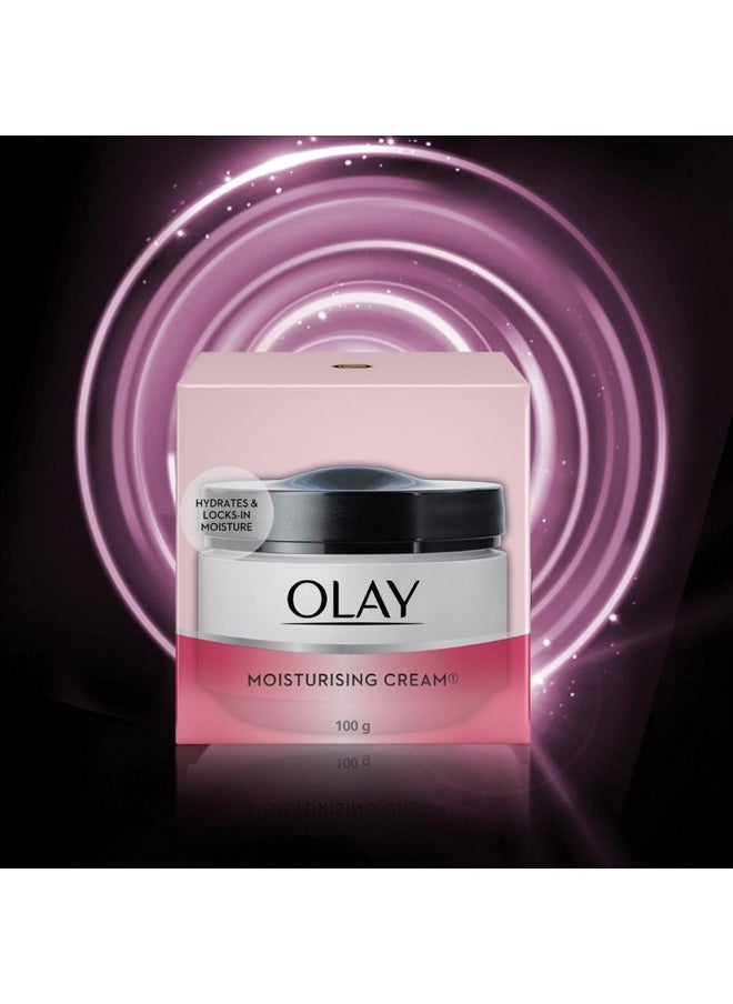 Moisturising Cream | Hydrates And Locks In Moisture | Light Weight And Non Greasy | Normal, Oily, Dry & Combination Skin L 100G