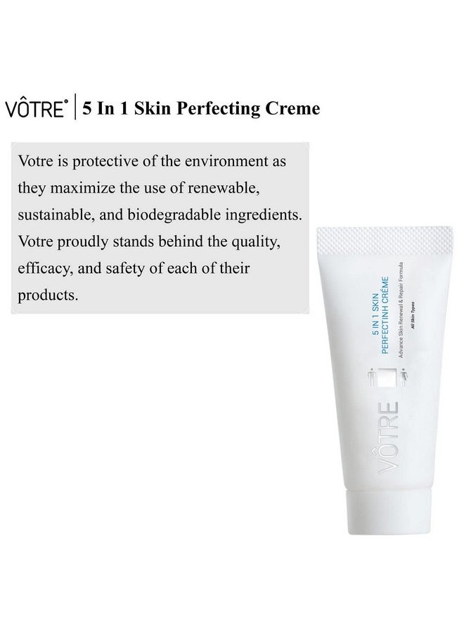 100% Natural, Vegan Certified 5 In 1 Skin Perfecting Advance Night Creme, Lightning & Brightening, Hydrating,Anti Wrinkle, 30 G