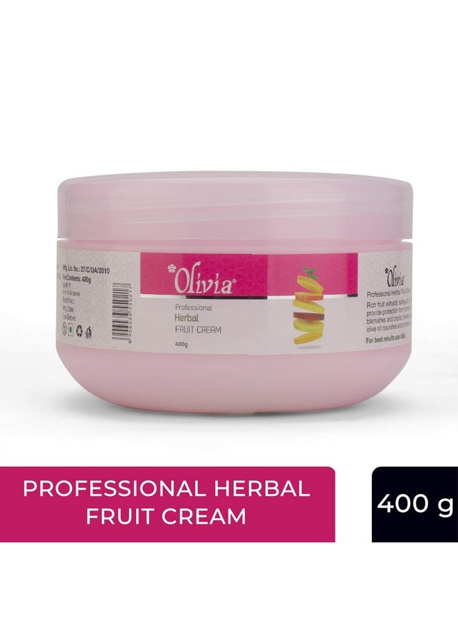 Herbal Facial Fruit Massage Cream 400G Rejuvenate And Refresh Skin, Fruit