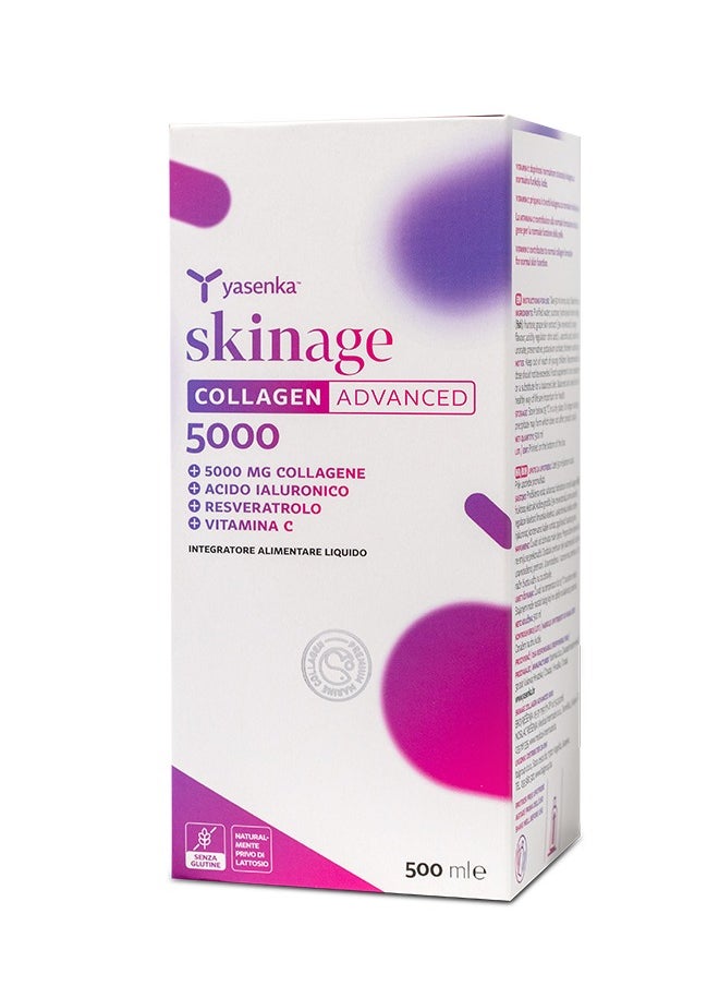 Skinage Collagen Advanced 5000 - 500ml - Anti-Aging & Skin Hydration