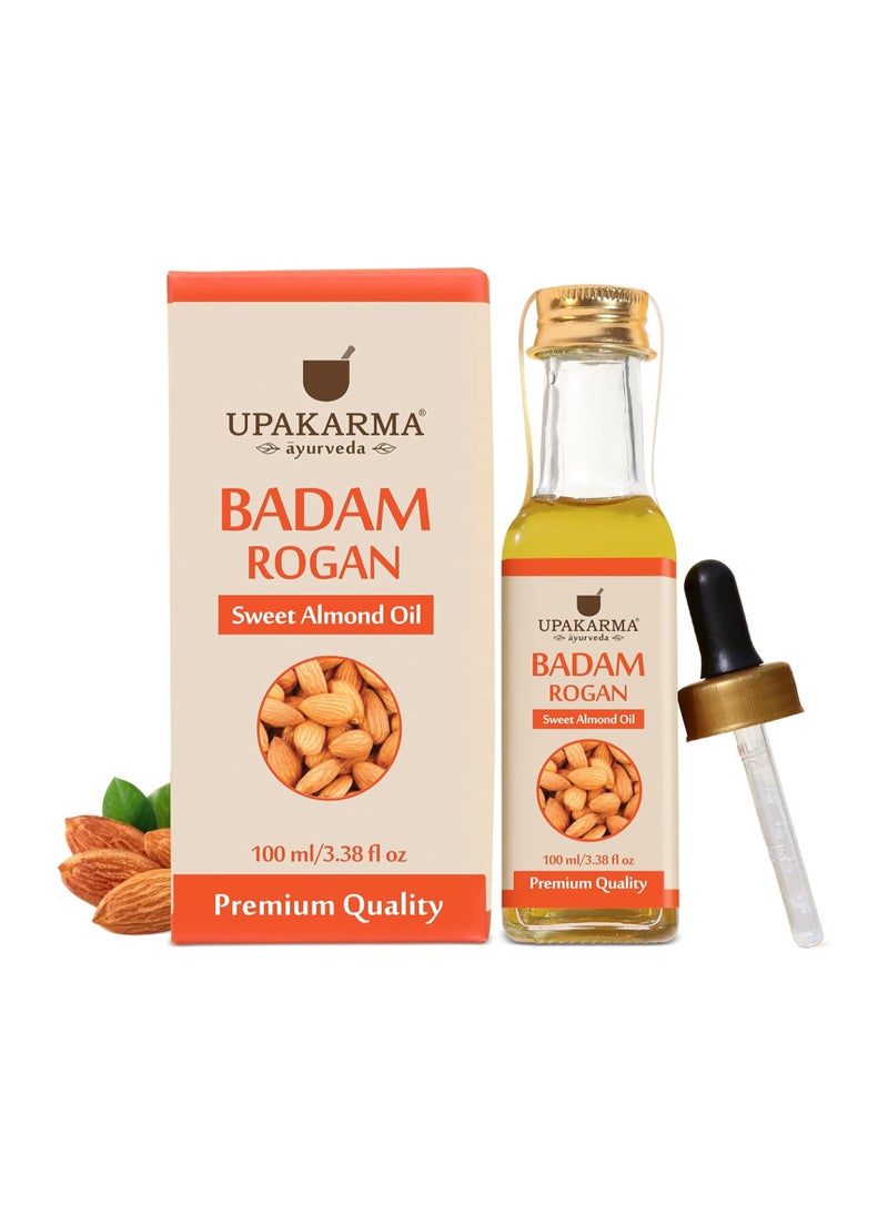 UPAKARMA Ayurveda BADAM ROGAN Sweet Almond Oil 100 ml